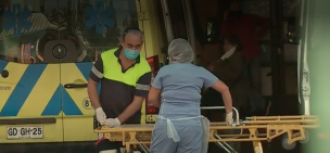 Pacientes sospechosos por Covid-19 tuvieron que esperar en ambulancias por colapso en Hospital San José