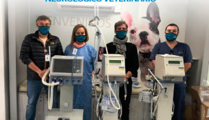 Colegio Médico Veterinario inició entrega de primeros ventiladores mecánicos