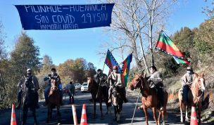 Comunidades mapuches establecen barreras sanitarias autónomas