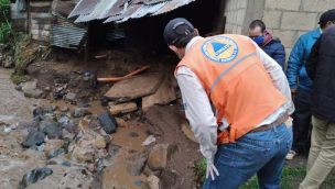 Lluvias dejan tres muertos y más de 150.000 afectados en Guatemala