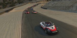 Argentino Lucas Colombo gana y es puntero del SimDrivers GT3 Chile