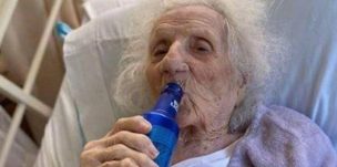 ¡Ídola! Abuelita de 103 sobrevivió al coronavirus y celebró bebiendo una cerveza fría en Estados Unidos