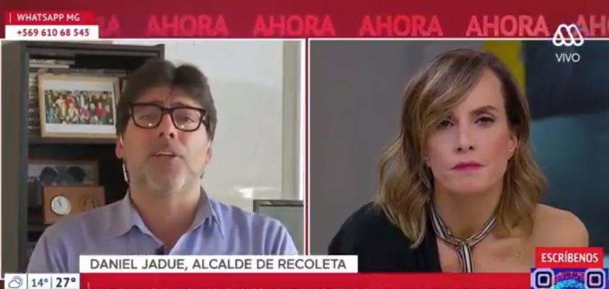 “Me fui a fumar un cigarro para que se me pasaran los monos”: Rodolfo Carter se molesta con Daniel Jadue y se va de “Mucho Gusto”