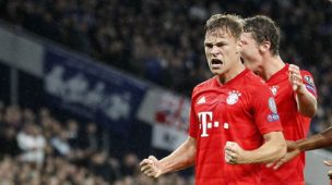 El golazo de Kimmich en el clásico entre Borussia Dortmund y Bayern Munich que postula al mejor de la temporada