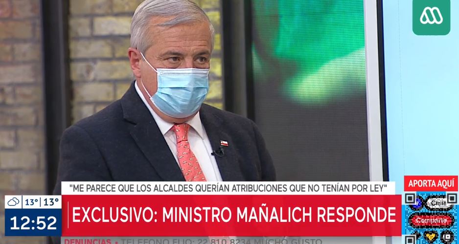 Ministro Mañalich: “Yo no tenía conciencia de la magnitud” de hacinamiento y pobreza en Santiago