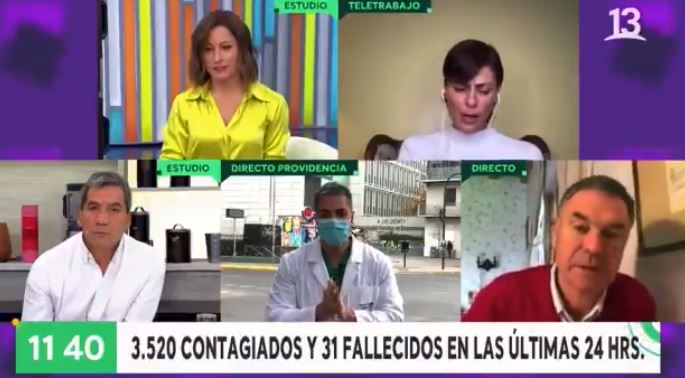 “¿A dónde se va, si está en cuarentena?”: Senador Ossandón se despide abruptamente de un matinal… para aparecer en otro