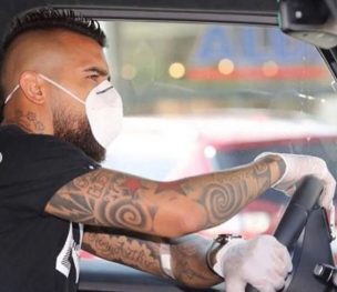 El renovado look de Arturo Vidal que recordó sus primeros cortes de pelo