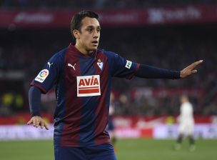 España: Fabian Orellana ingresó sobre el final en empate del Eibar ante Getafe