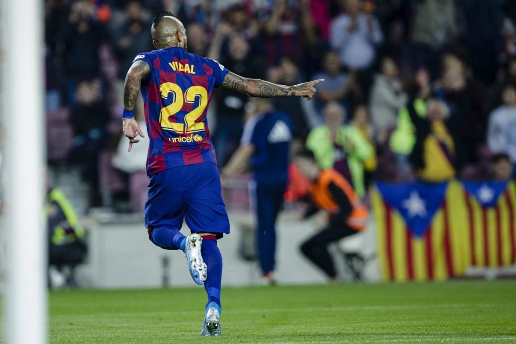 Arturo Vidal se sumó a los mensajes contra el racismo