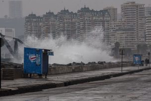 Marejadas afectarán la costa chilena esta semana con olas de hasta 4 metros de altura