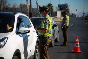 Carabineros reportó un total de 1.635 detenidos en la última jornada