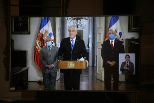 Presidente Sebastián Piñera agradeció 