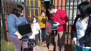 Inició entrega de computadores a niños del Instituto Teletón en el Biobío