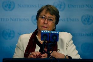 Michelle Bachelet llama a poner fin al racismo 