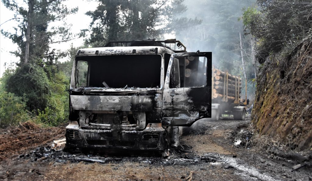 Vocera de Agricultores de Malleco tras ataques incendiarios: “¿Dónde está la Inteligencia, la prevención del Ministro del Interior?”