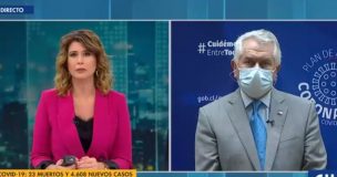 Macarena Pizarro puso en aprietos a Ministro París en su defensa a Presidente Sebastián Piñera