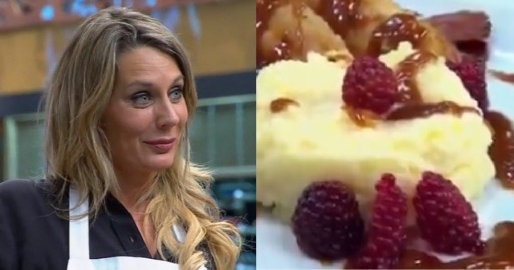 Preparación de Rocío Marengo en “MasterChef” tenía un gusano: usuarios de Twitter lo advirtieron