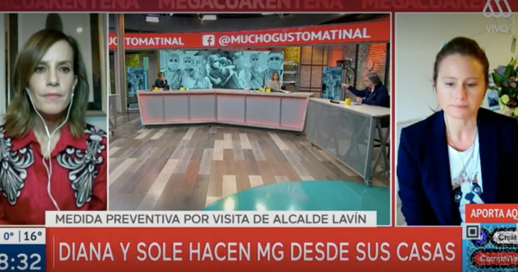 Conductoras de “Mucho Gusto” realizan el programa desde sus casas tras contacto con alcalde Lavín