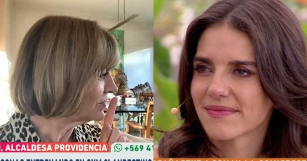 “¿A quién está haciendo callar?”: El divertido momento que protagonizó Evelyn Matthei en “Buenos Días a Todos”