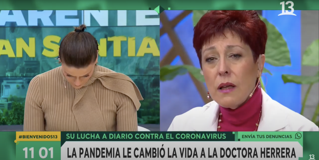 Doctora Carolina Herrera emociona en “Bienvenidos”: “Ya no soy la misma persona que hace 6 meses”