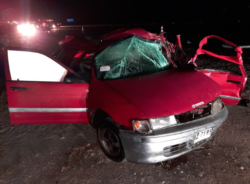 Vehículo “en panne” fue impactado por camión en Ruta 5 Norte: accidente dejó una persona fallecida