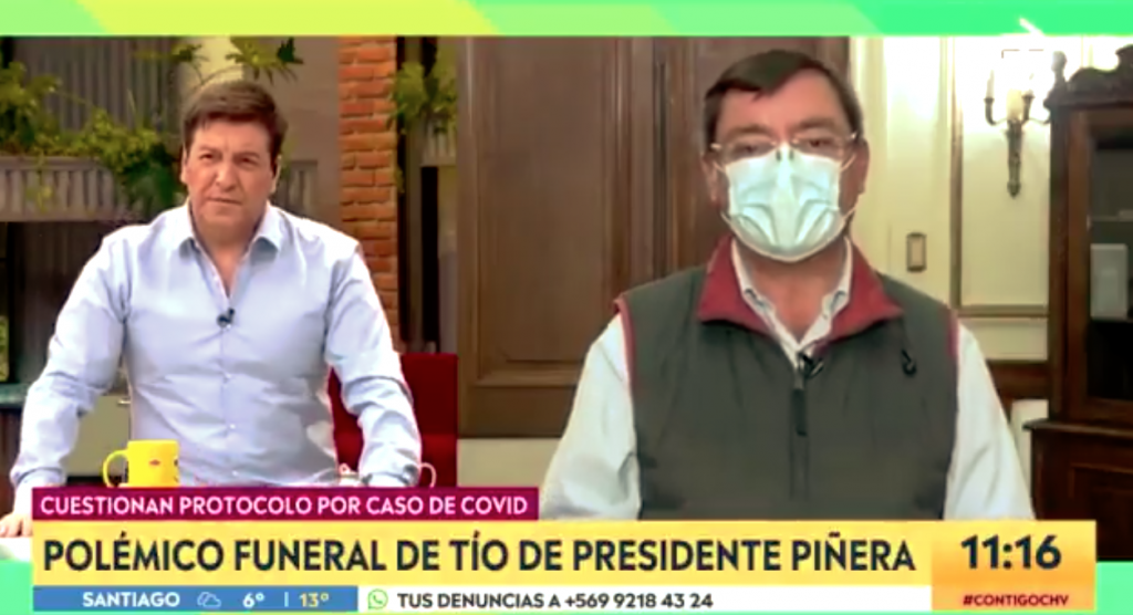 “Intendente, discúlpeme que lo interrumpa”: El tenso cruce entre JC Rodríguez e intendente Guevara por funeral de Bernardino Piñera