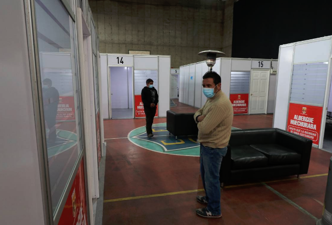Huechuraba abrió albergue para personas en situación de calle: “Lo que aquí se ve es dignidad”