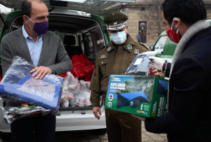 Gobierno entrega de kits de higiene y abrigo para personas en situación de calle