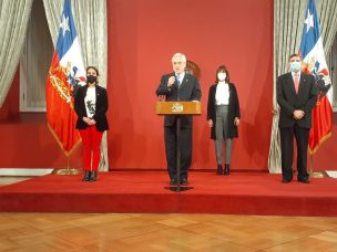 Presidente Piñera presenta proyecto de ley sobre el cuidado de niños en el periodo de emergencia