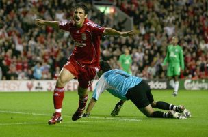 La felicidad de Mark González tras el título del Liverpool en la Premier League: 