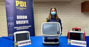 PDI recuperó tres ventiladores mecánicos robados: los habían intentado vender por redes sociales