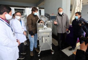 Donan cinco ventiladores mecánicos de última generación a Hospital Van Buren