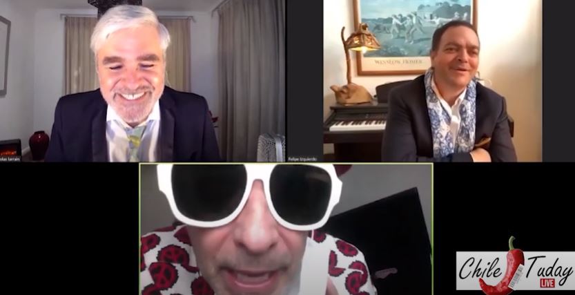 “Ha sido como andar en bicicleta”: Nicolás Larraín, Fernando Larraín y Felipe Izquierdo reviven “Chile Tuday” desde sus casas