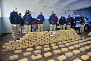 Procedimiento en que se detuvo a Emilio Berkhoff dejó más de 800 kilos de pasta base incautada