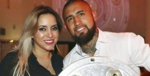 Arturo Vidal y Marité Matus celebraron el cumpleaños de su hija Elizabetta