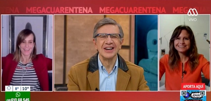 Así reaccionaron Soledad Onetto y Diana Bolocco tras ver a Joaquín Lavín de regreso en “Mucho Gusto”