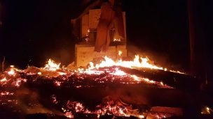 Cabañas resultaron quemadas tras ataque incendiario en Cañete