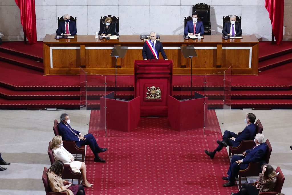 Piñera aborda Acuerdo por la Paz y dice que “no podemos tolerar la impunidad que otorga el anonimato de las Redes Sociales”