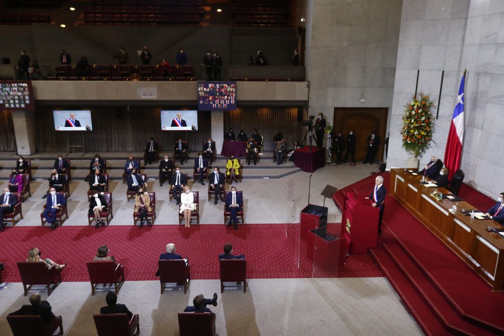 Revive la Cuenta Pública del Presidente Piñera minuto a minuto