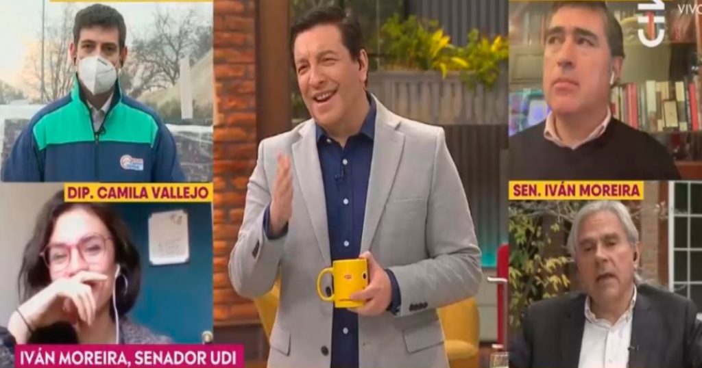 “Justo me está llamando…”: El hilarante momento que protagonizó Iván Moreira en debate por la AFP