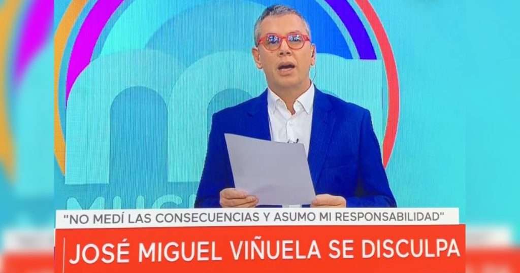 “Estoy súper golpeado”: La disculpa pública de José Miguel Viñuela en “Mucho Gusto” tras cortar pelo de camarógrafo