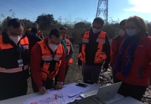 Sernageomin evaluó peligros de aluviones en Quebrada de Macul