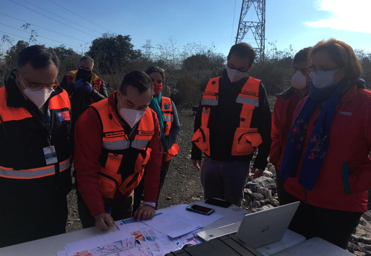 Sernageomin evaluó peligros de aluviones en Quebrada de Macul