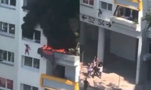 Se temió lo peor: niños resultaron ilesos tras ser rescatados de edificio en llamas en Francia