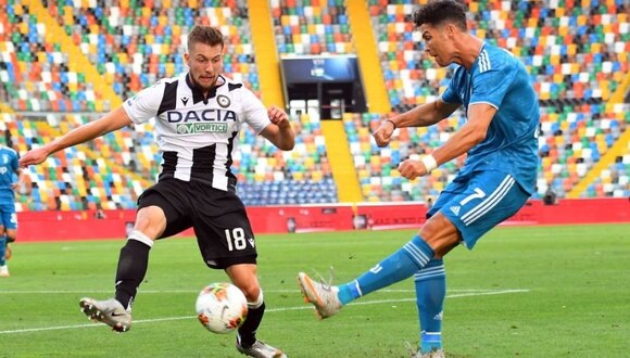 Udinese derrotó a Juventus y evitó que se coronara campeón en Italia