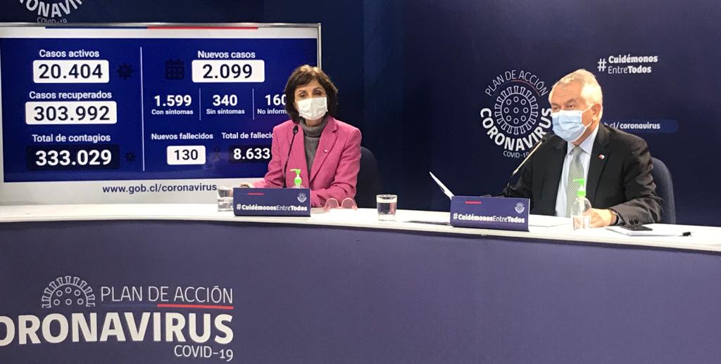 Ministro Paris: “Estamos preparados para los rebrotes”