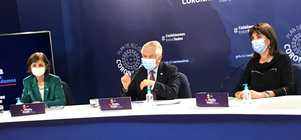 Ministro Paris preocupado por el “aumento en la velocidad de contagio” de Covid-19 en los últimos días, aunque destaca alza de tests