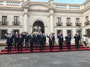 FOTOS | Así fue tomada la foto oficial del Gobierno previo a la cuenta pública