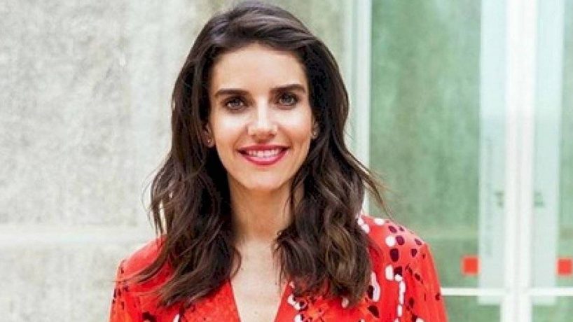 “Bella”: María Luisa Godoy enseñó su avanzado embarazo con postal desde el teletrabajo