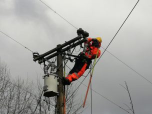 La Araucanía: CGE activó plan de acción preventivo por pronóstico de precipitaciones